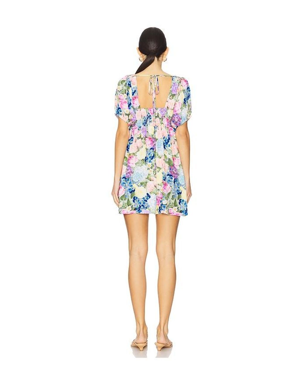 Show Me Your Mumu Blue Smitten Babydoll Dress