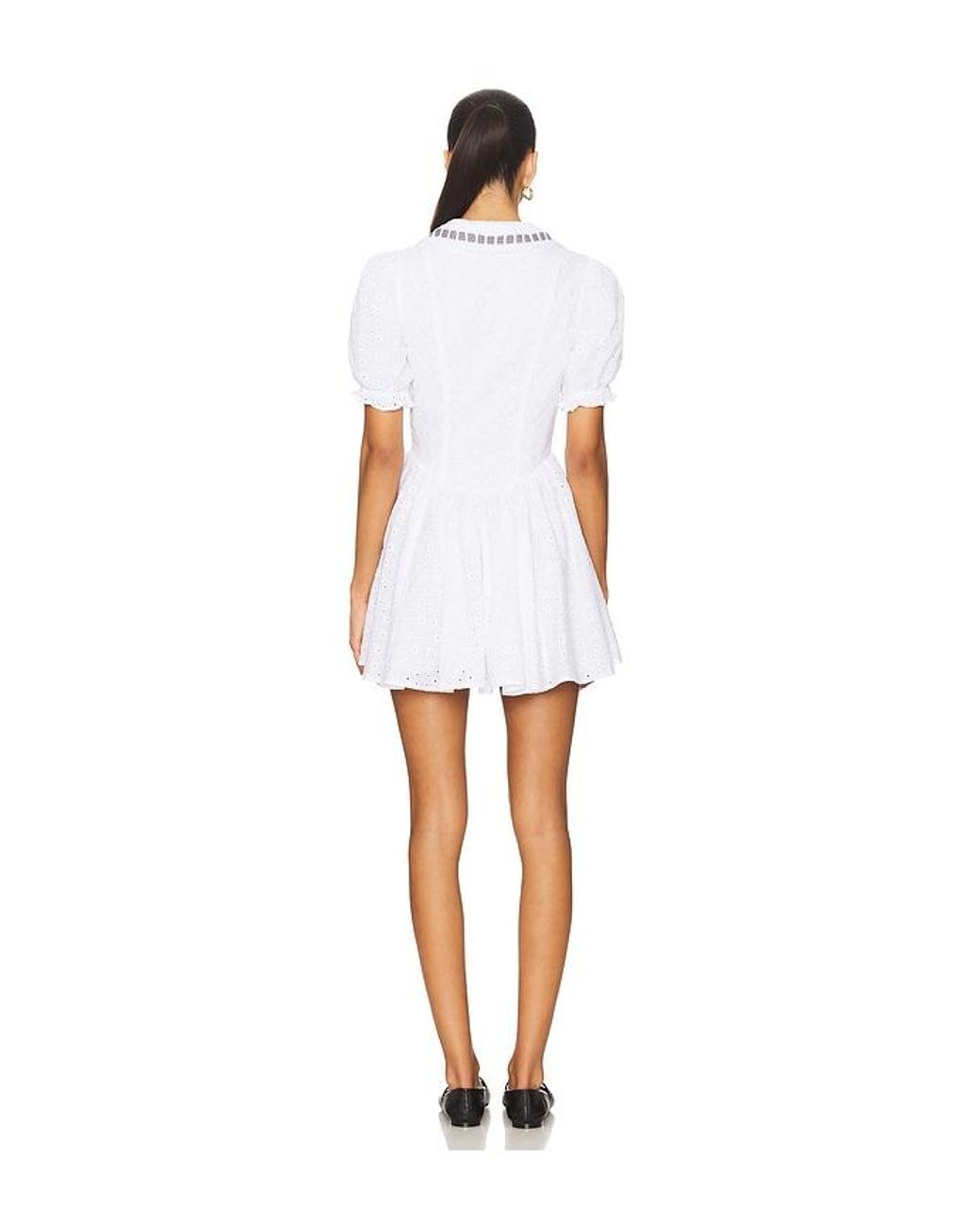MAJORELLE White Graciela Mini Dress