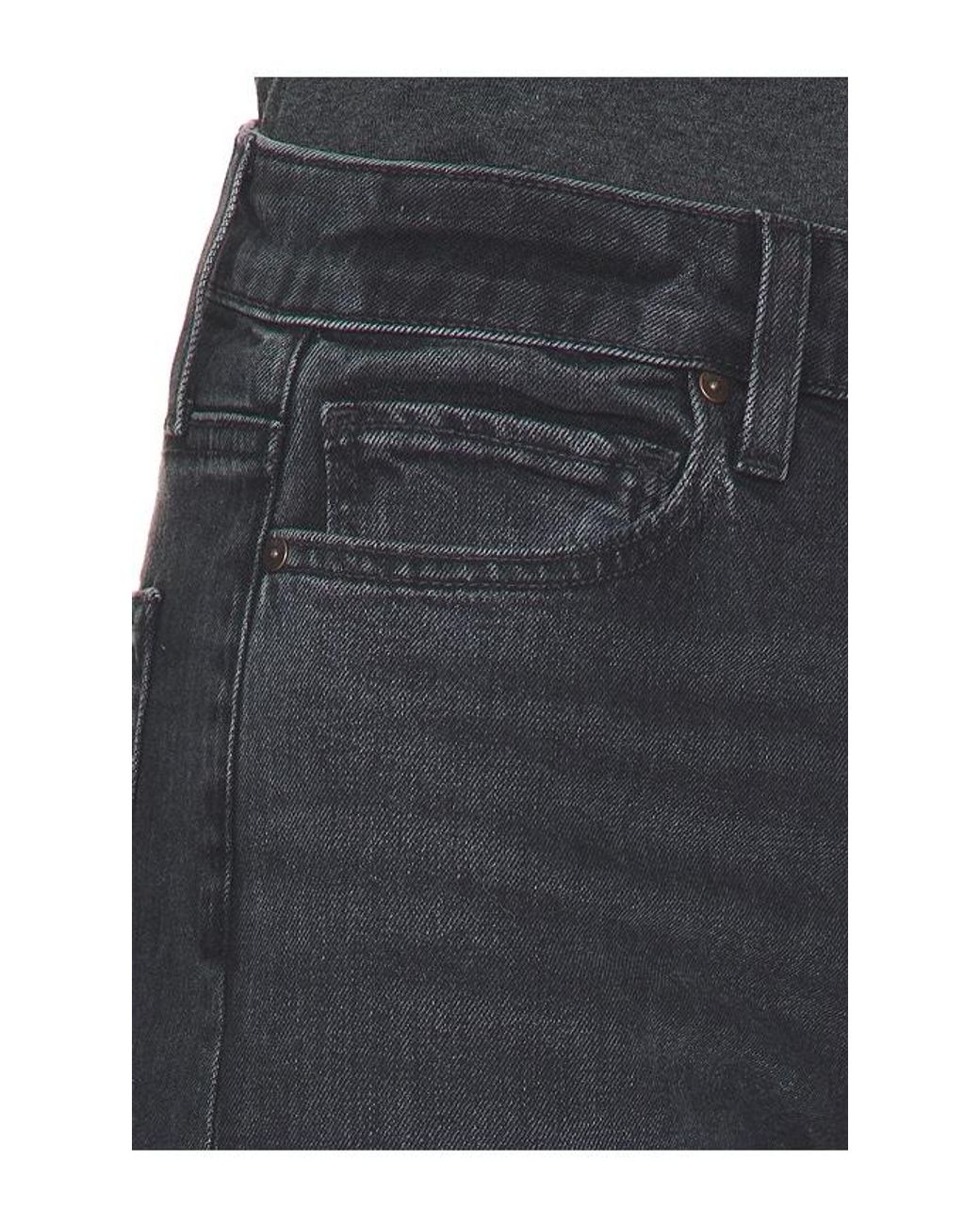 PAIGE Black Frances Wide Leg Jeans