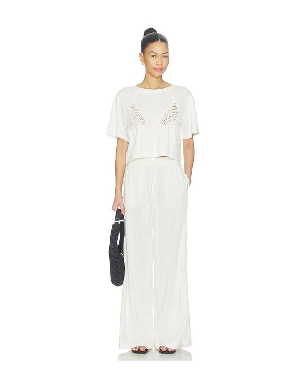 LSPACE White Core Top