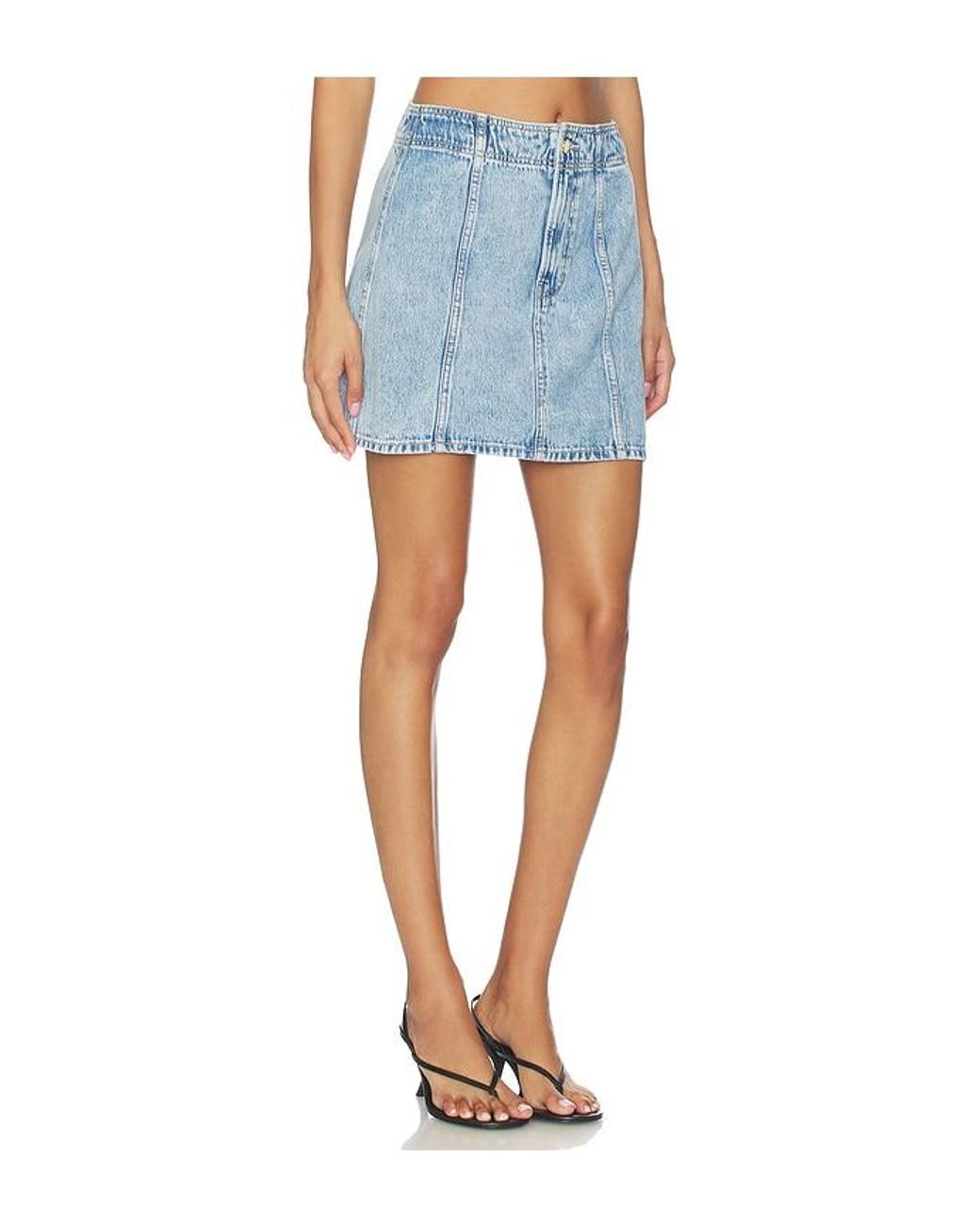 Veronica Beard Blue Marquita Mini Skirt