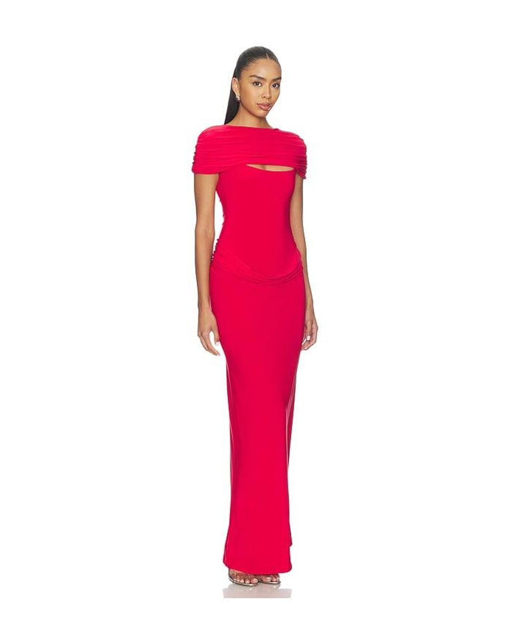 Lovers + Friends Pink Selene Gown