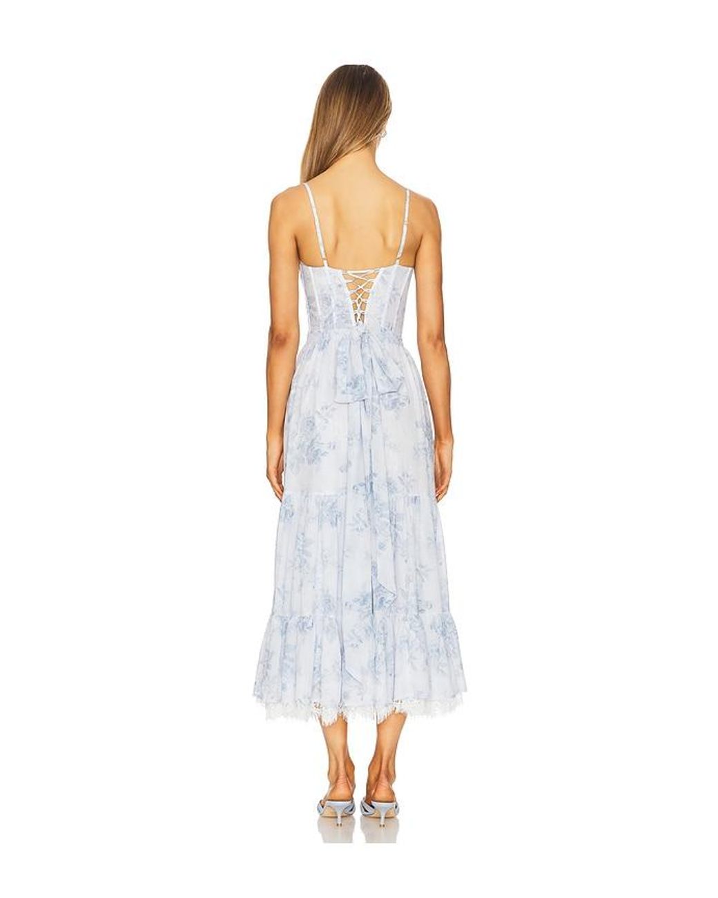 V. Chapman White Lara Gown