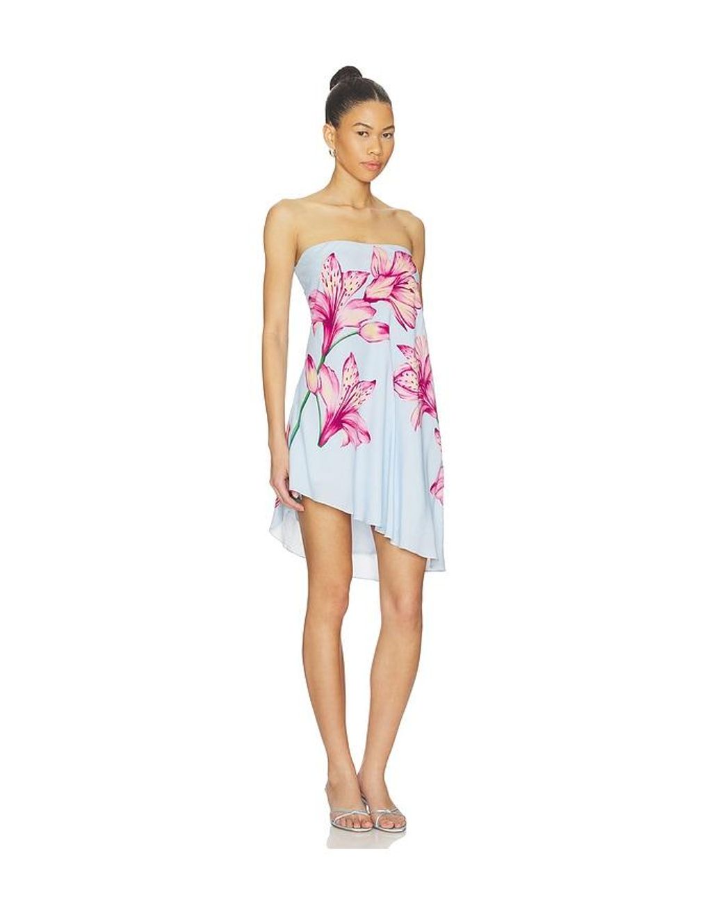 Rococo Sand Red Mini Dress