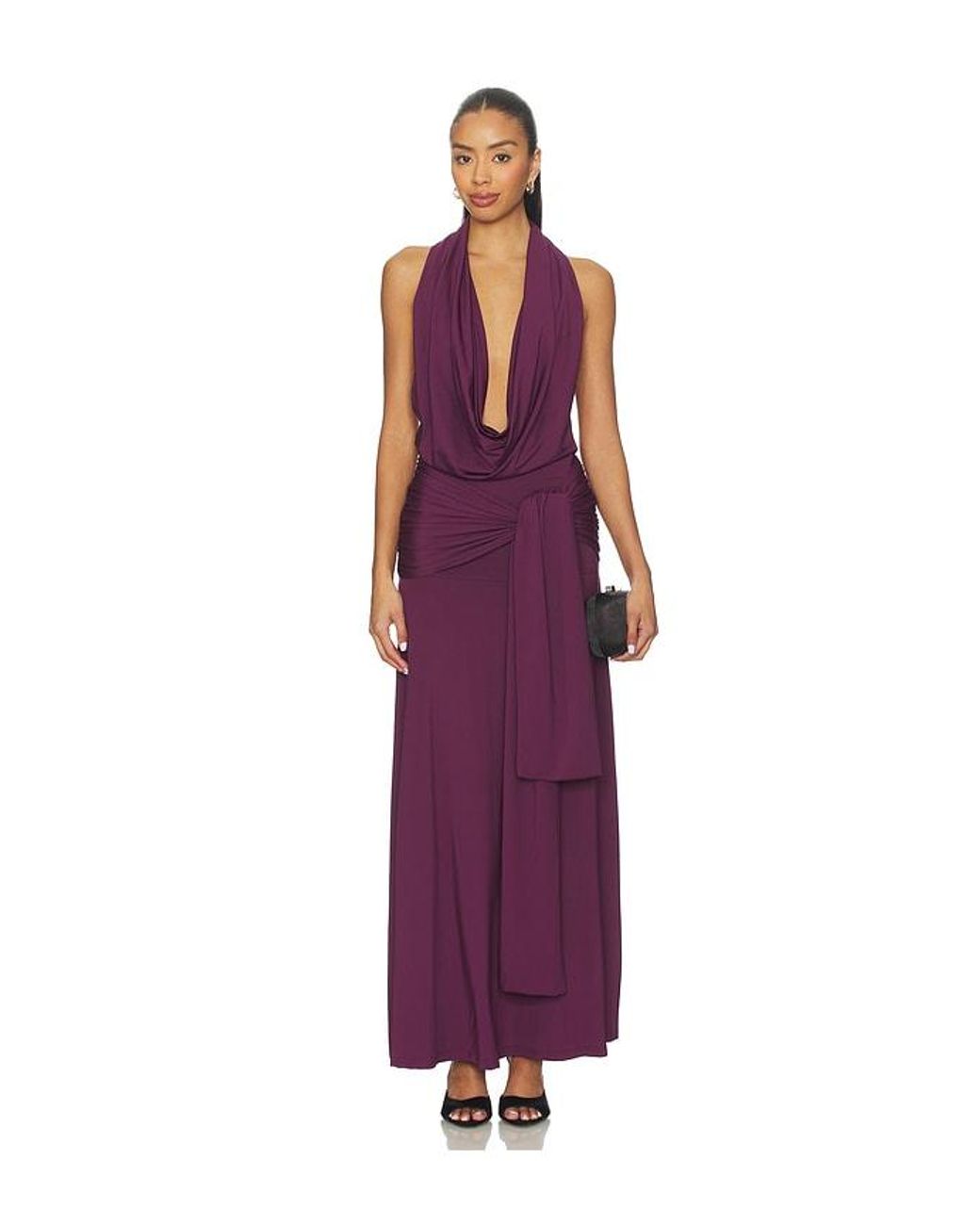 superdown Purple Arwen Maxi Dress