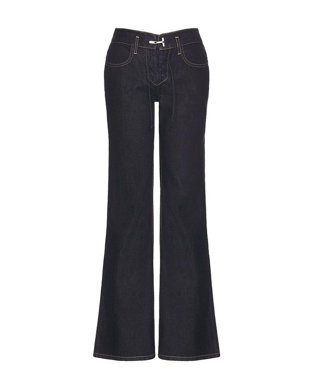 HAELO Blue Low Waist Retro Jean