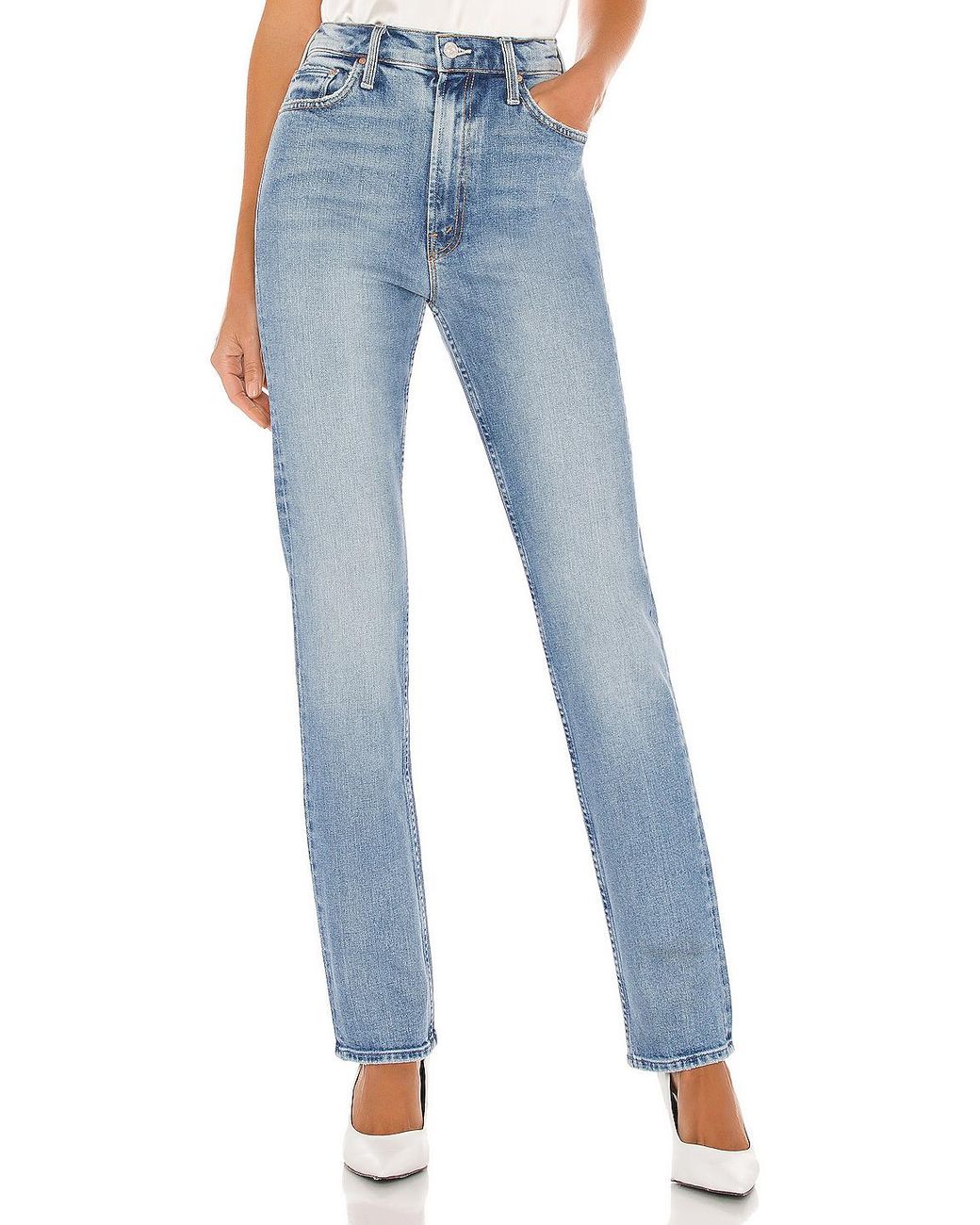mother high waisted rider skimp