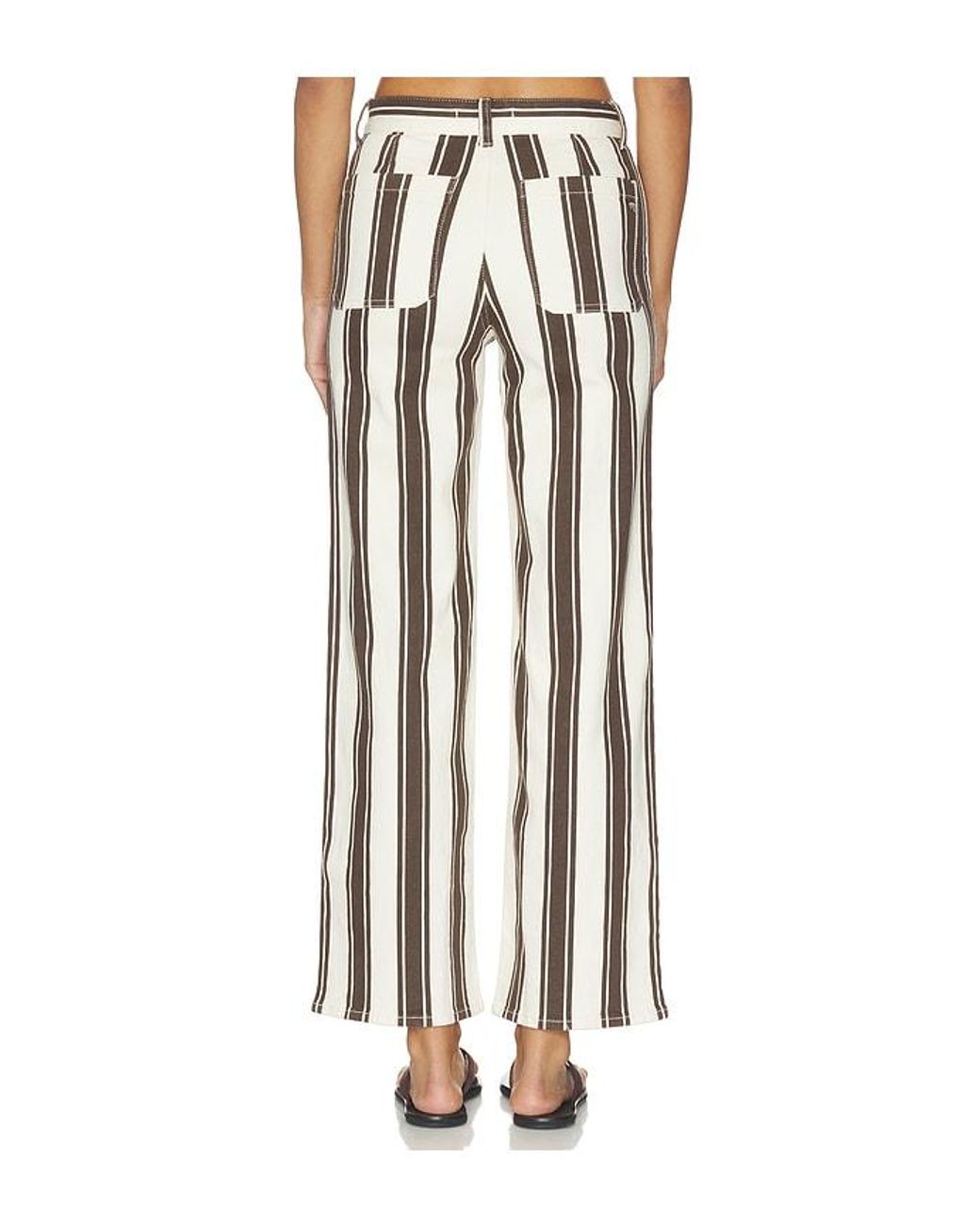 Madewell White The Emmy Wide Leg Pant