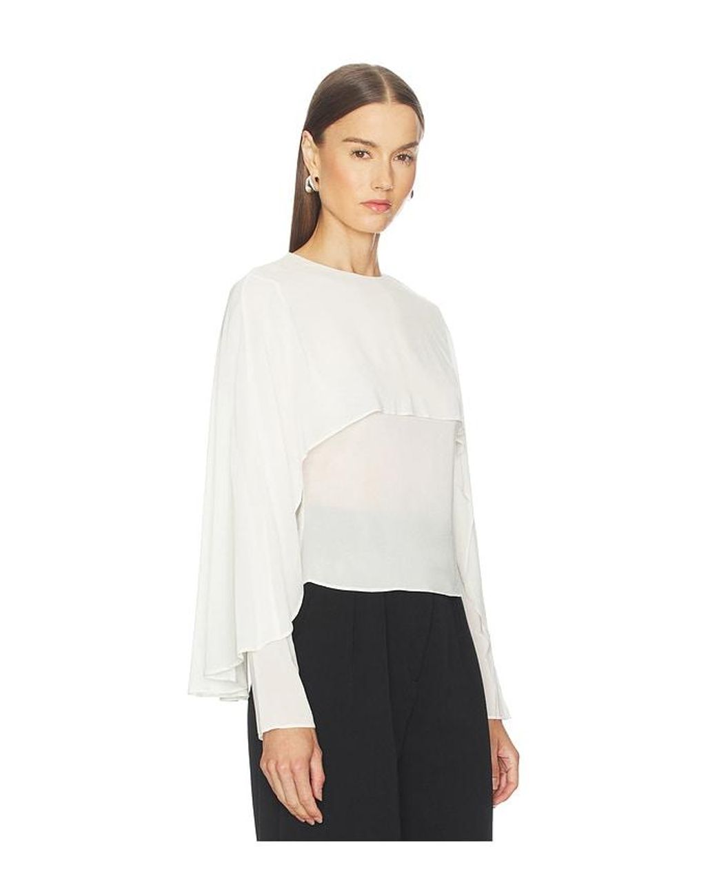 L'academie White Tesh Top