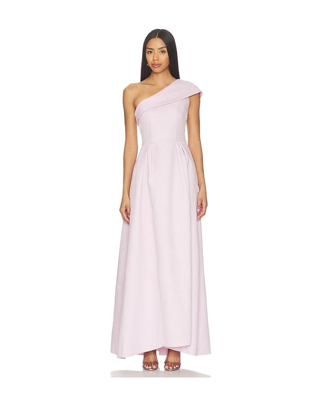 Elliatt White Saphine One-Shoulder Gown