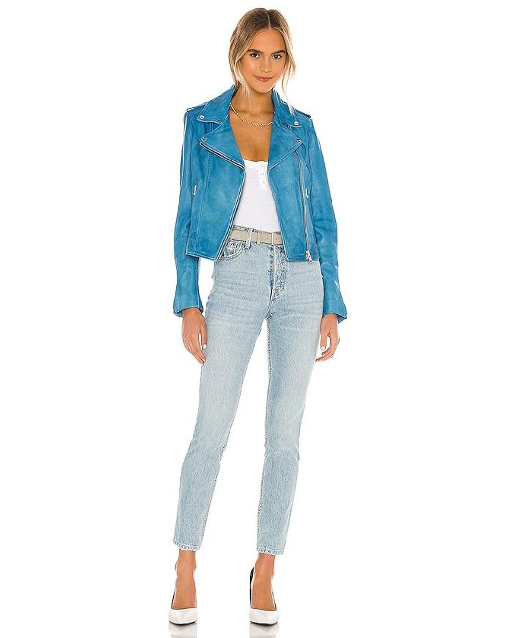Lamarque Blue Donna Jacket