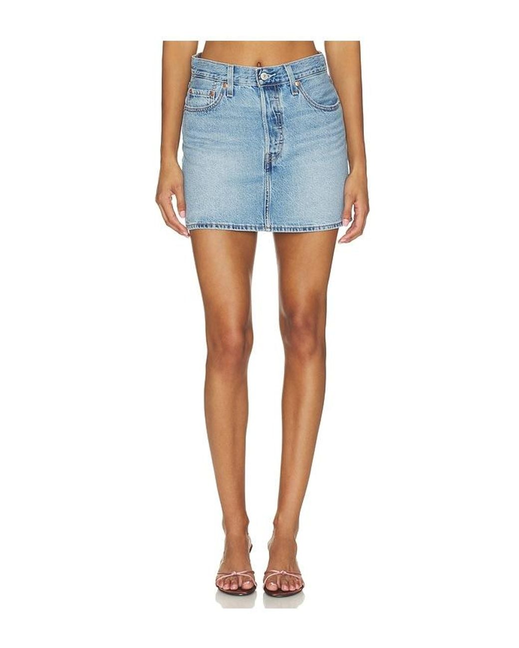 Levi's Blue Icon Skirt