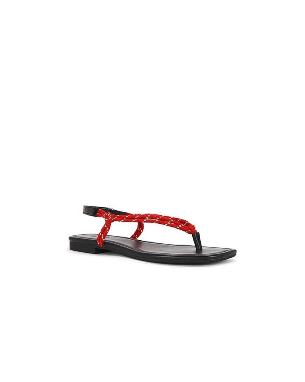 Madewell White Aliyah Paracord Sandal
