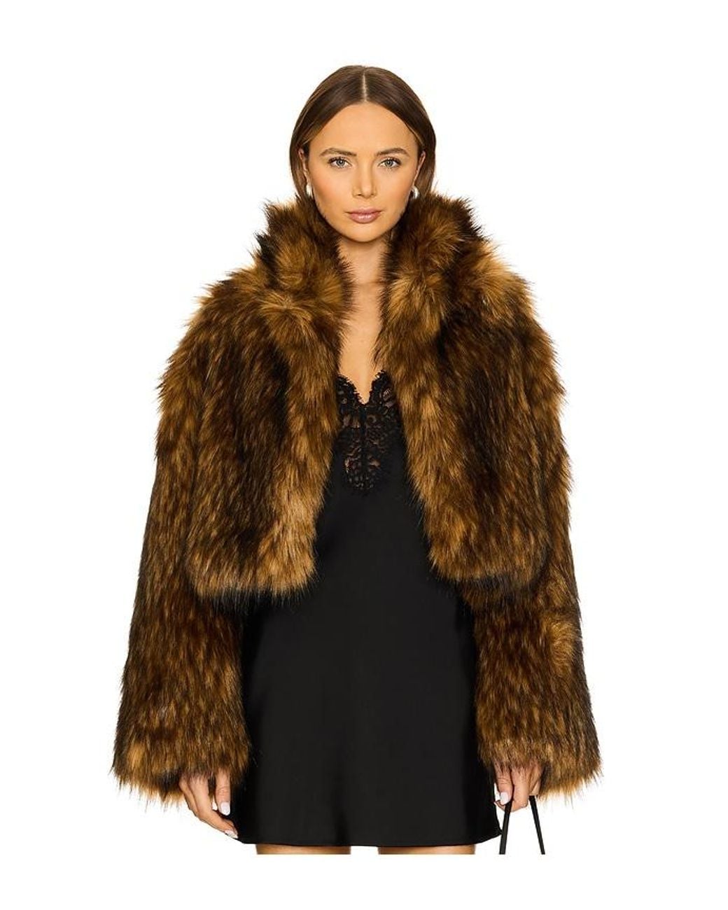 Adrienne Landau Black Teddy Bomber Jacket
