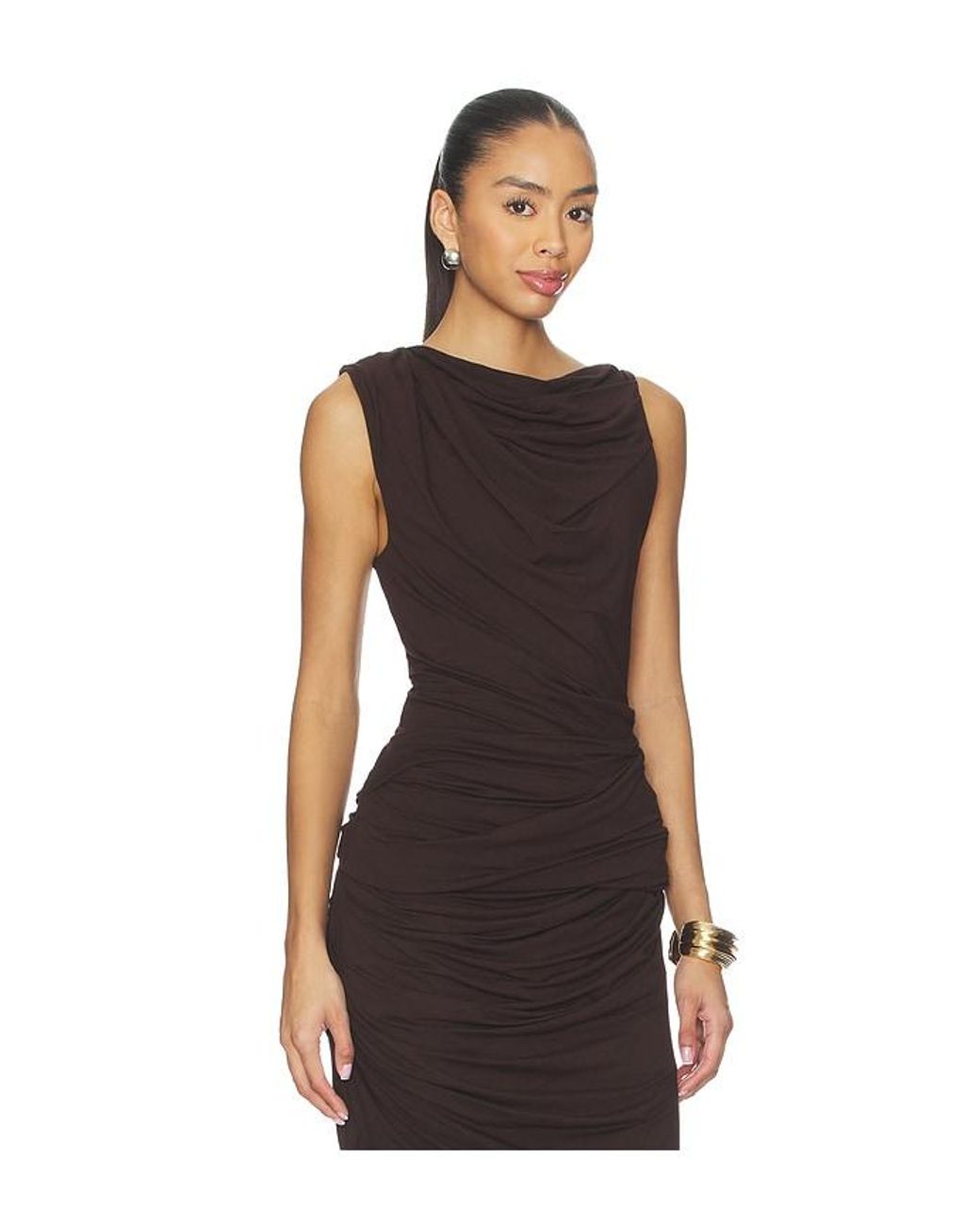 Entire studios Black Drape Tank