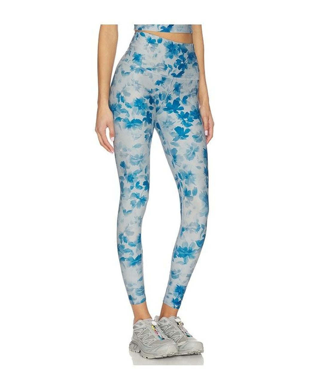 Beyond Yoga Blue Softmark High Waisted Midi Legging