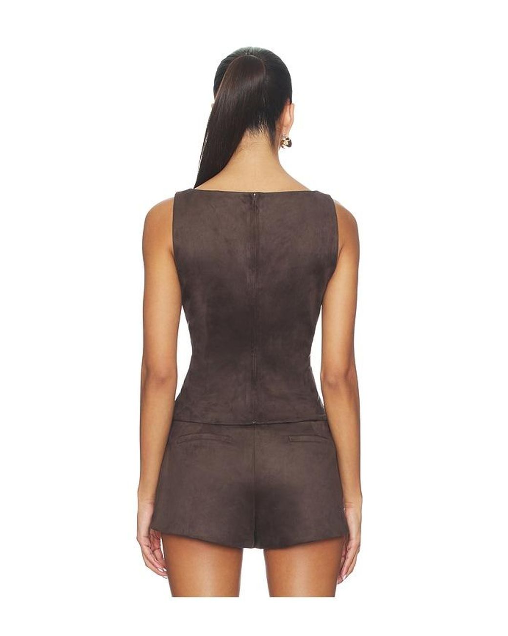 Tularosa Brown Irene Top