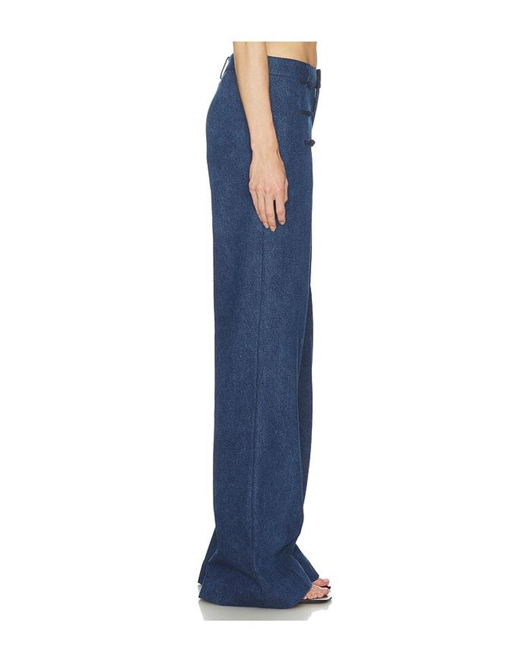 SAU LEE Blue Mason Denim Jeans
