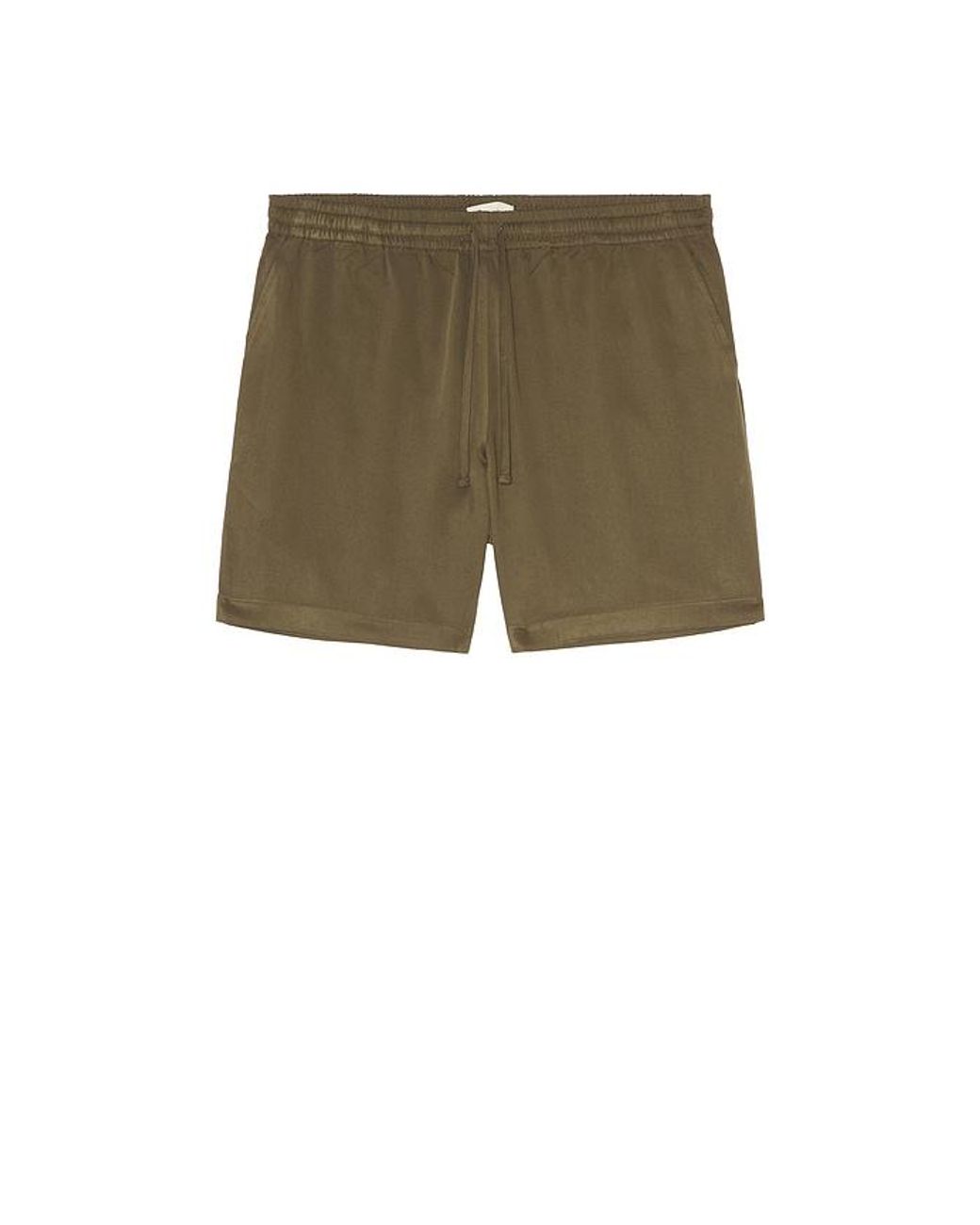 Onia Green Lyocell Beach Shorts for men