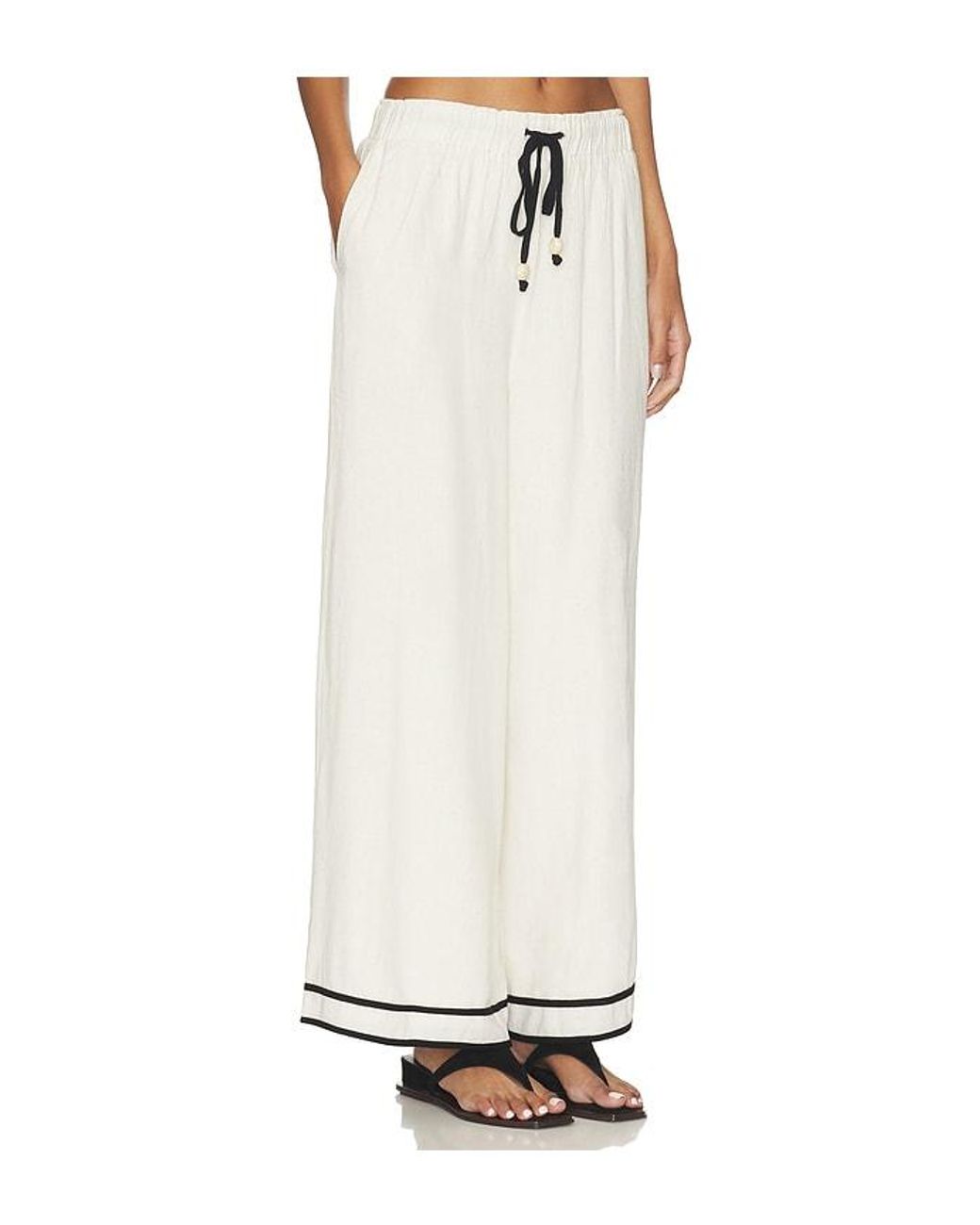 Sancia White The Noa Pants
