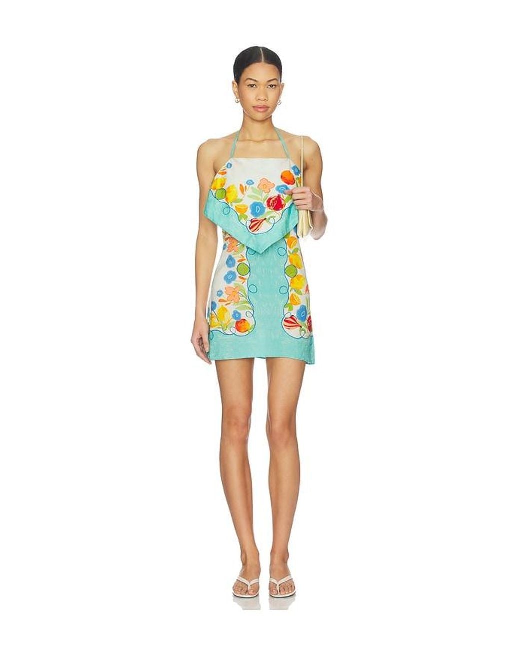 Saylor Blue Helly Dress