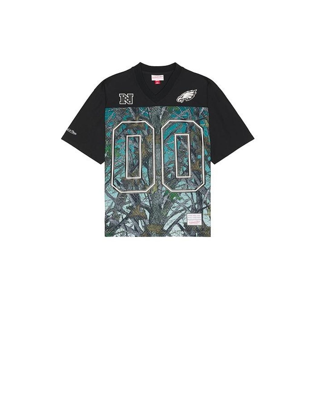 Mitchell & Ness Green Nfl Philadelphia Eagles Quiet Blaze Mesh Jersey for men