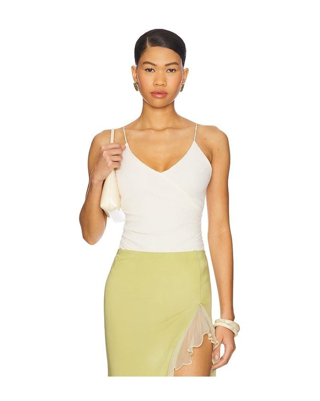Ronny Kobo White Austra Top