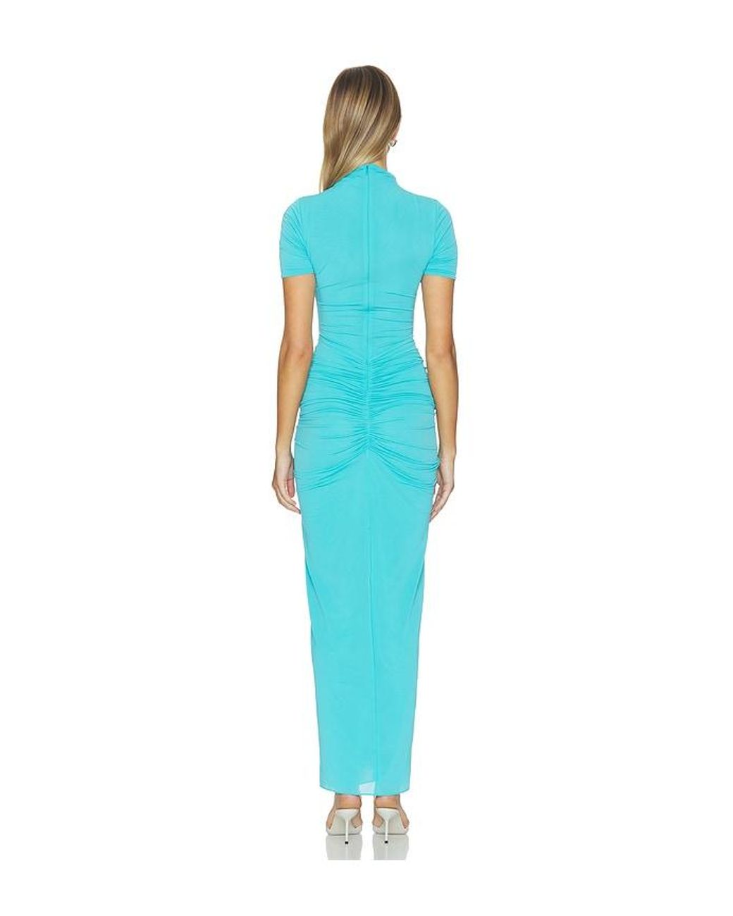 Ronny Kobo Blue Enid Dress