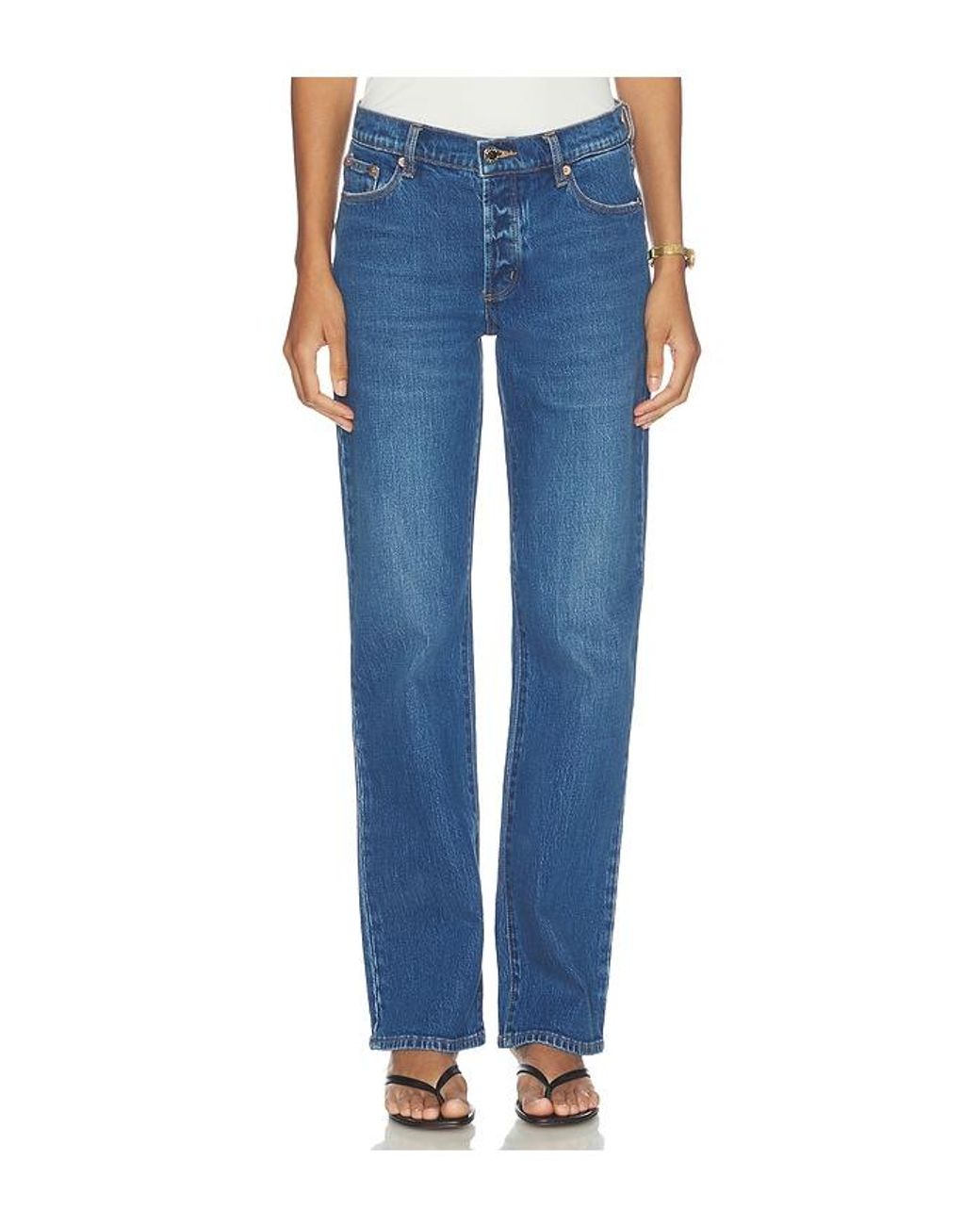 Rolla's Blue Meg Straight Jeans