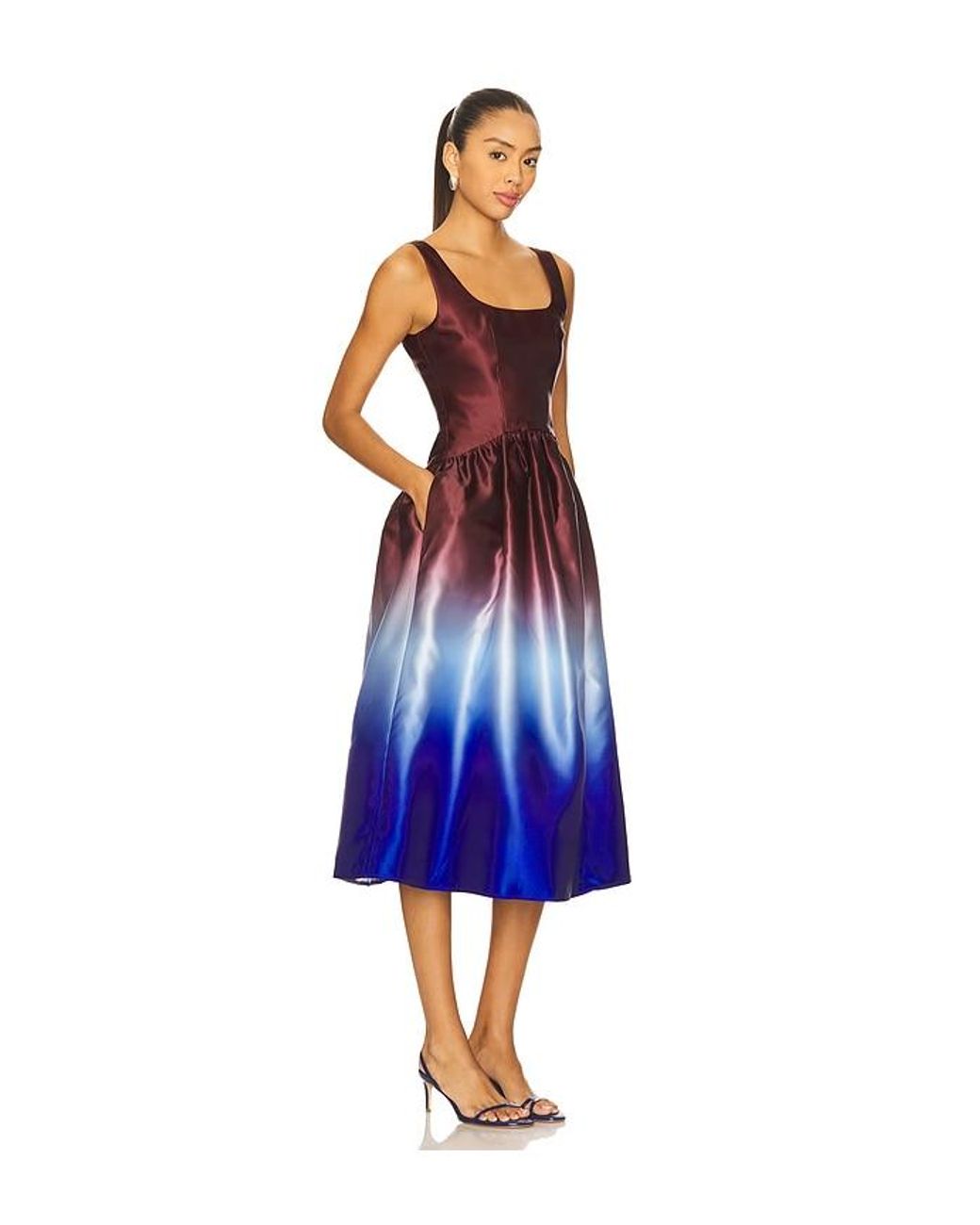 Solid & Striped Blue The Gianna Dress