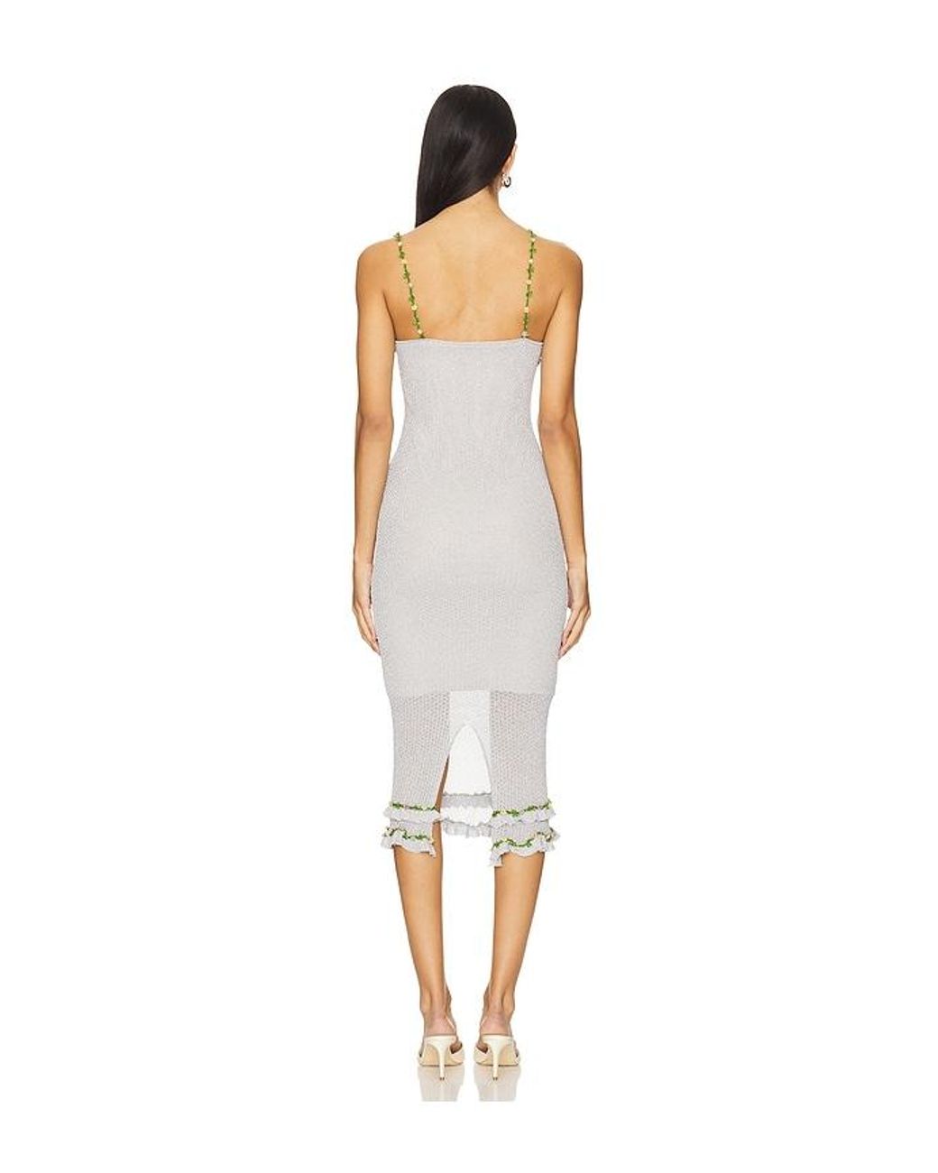 Tyler McGillivary White Nylah Dress