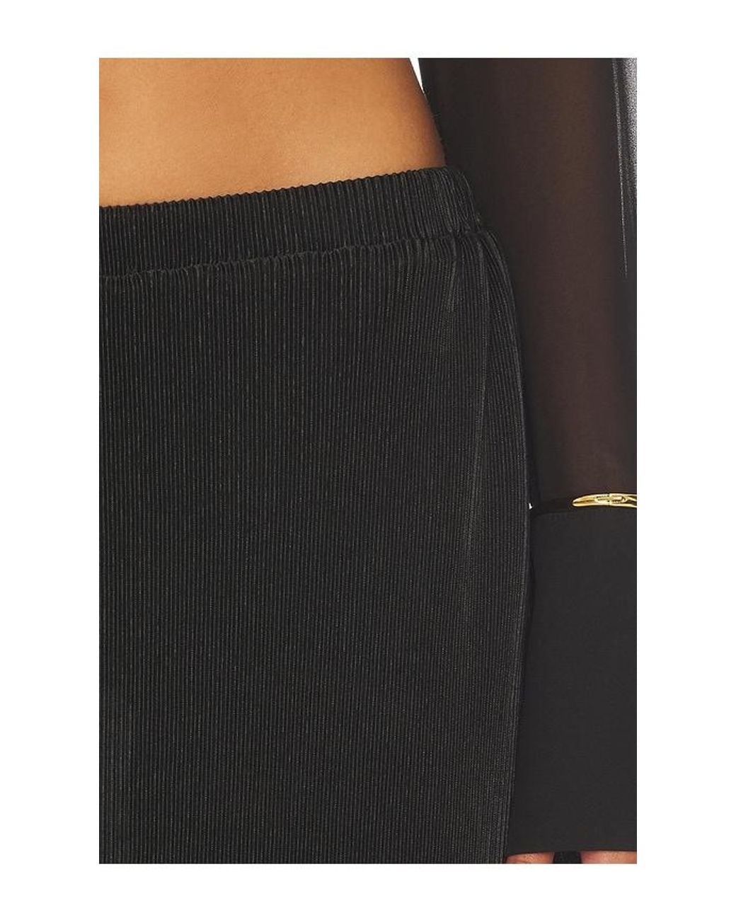 Lovers + Friends Black Gala Maxi Skirt