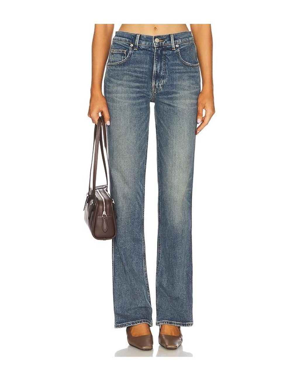 GOOD AMERICAN Blue Good Standard Bootcut Jeans