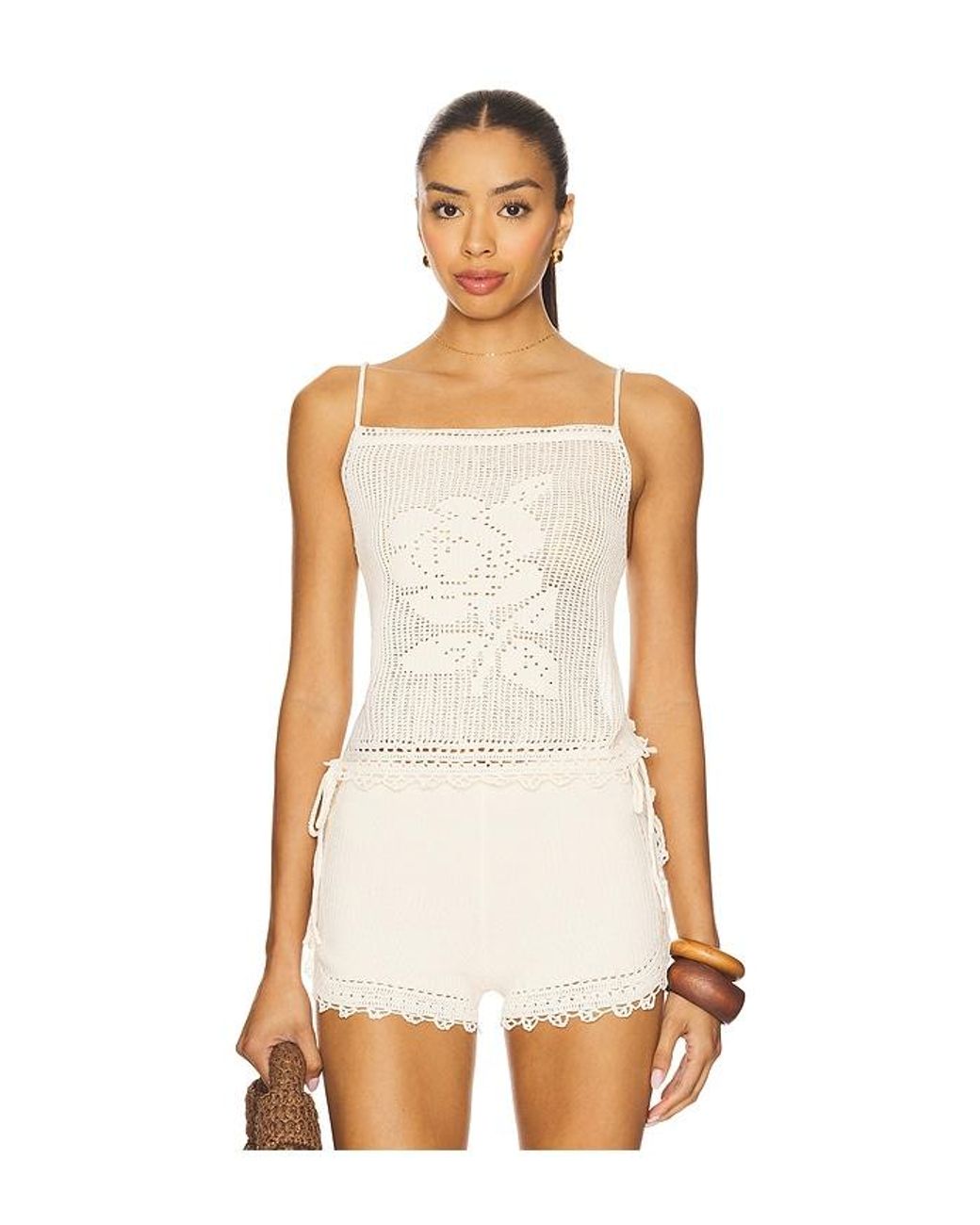 Tularosa White Kiki Tank