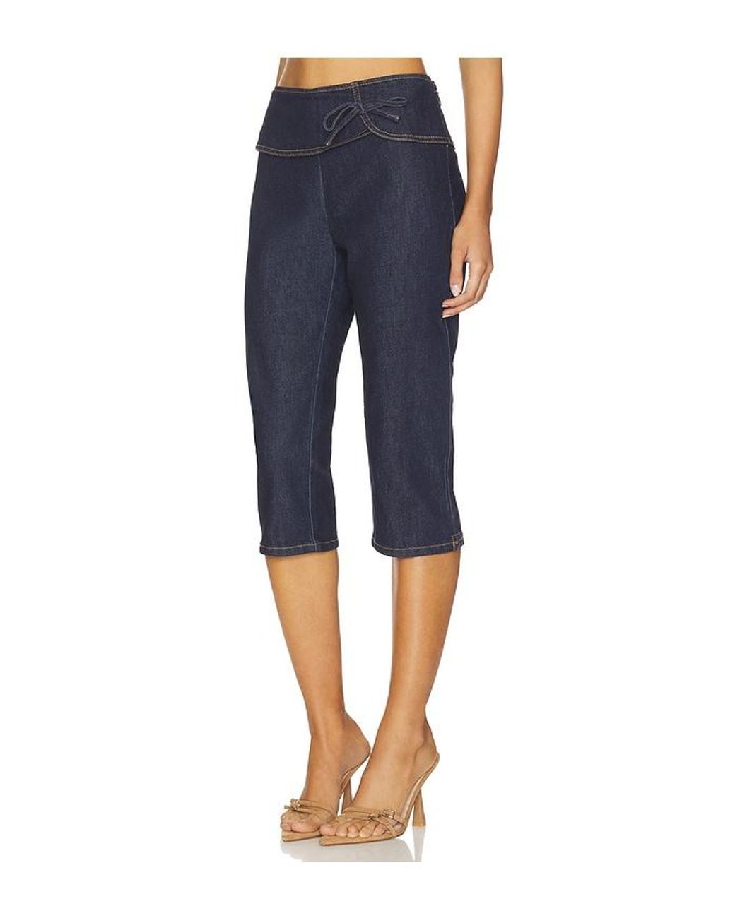 BY.DYLN Blue Valerie Capri Pant