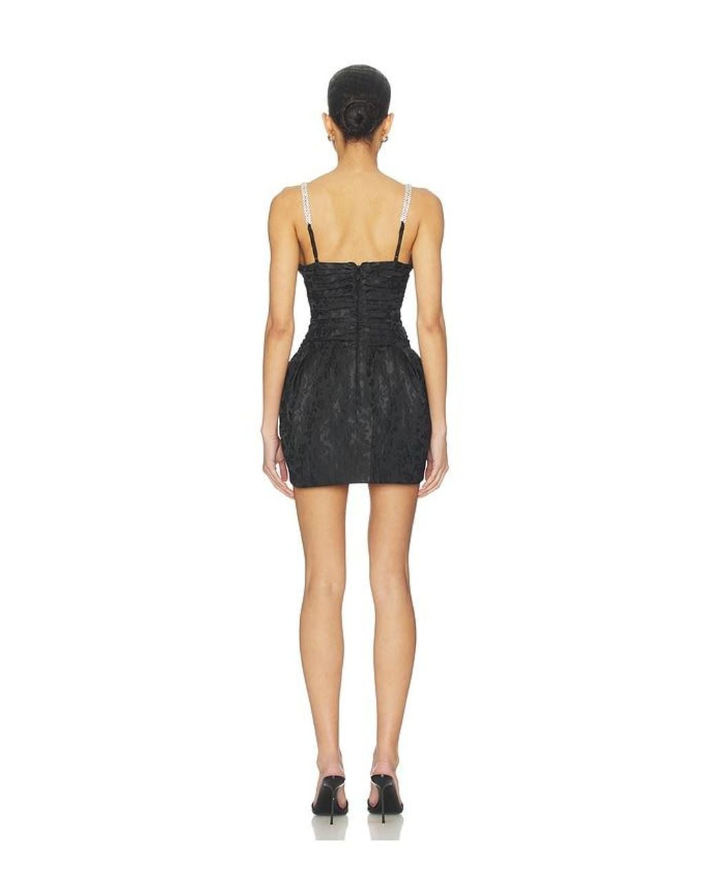 Lovers + Friends Black Alexandra Mini Dress
