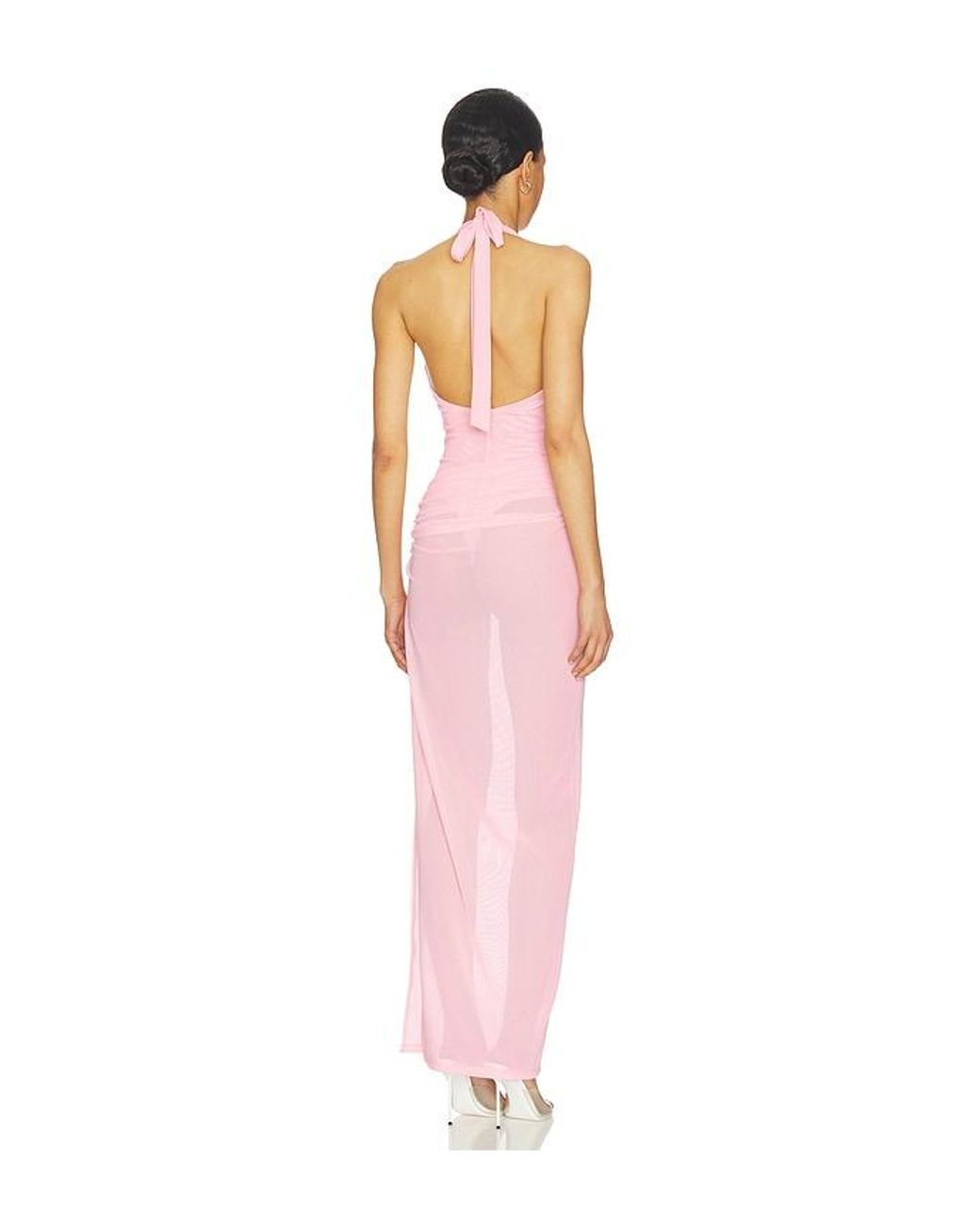 Nbd Pink Lielle Maxi Dress