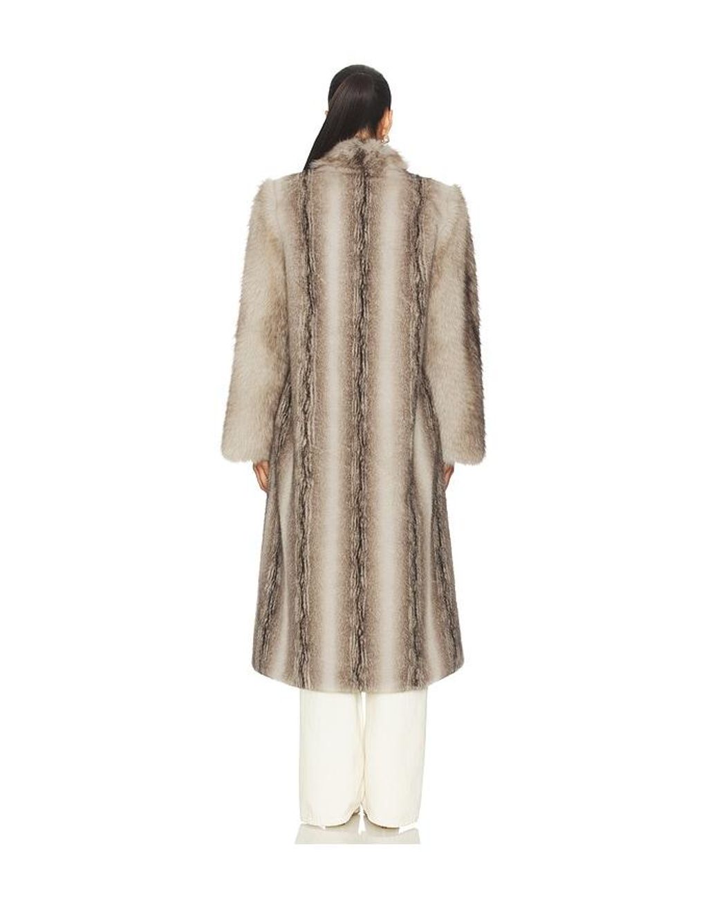 DUCIE White Betty Coat