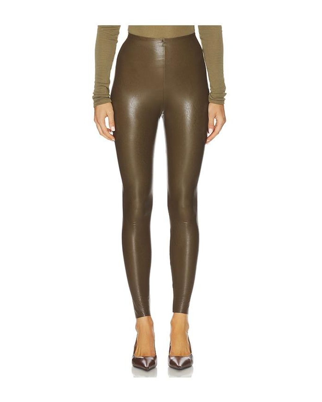 Commando Natural Faux Leather Legging