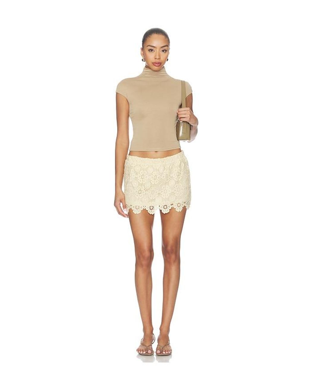 Lioness Natural Femme Mini Skirt