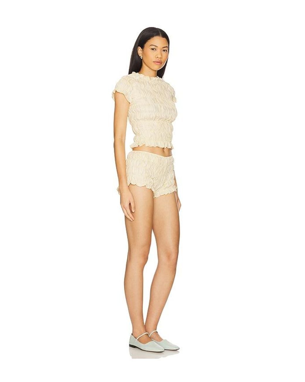 MORE TO COME Natural Ellery Short Set