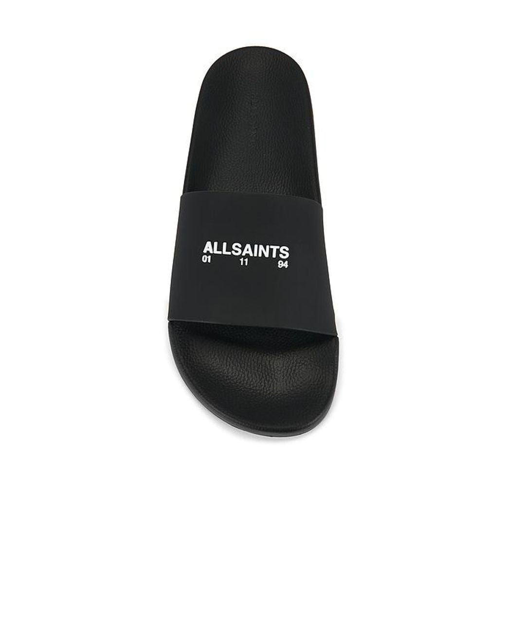 AllSaints Pantoletten Date in Black für Herren