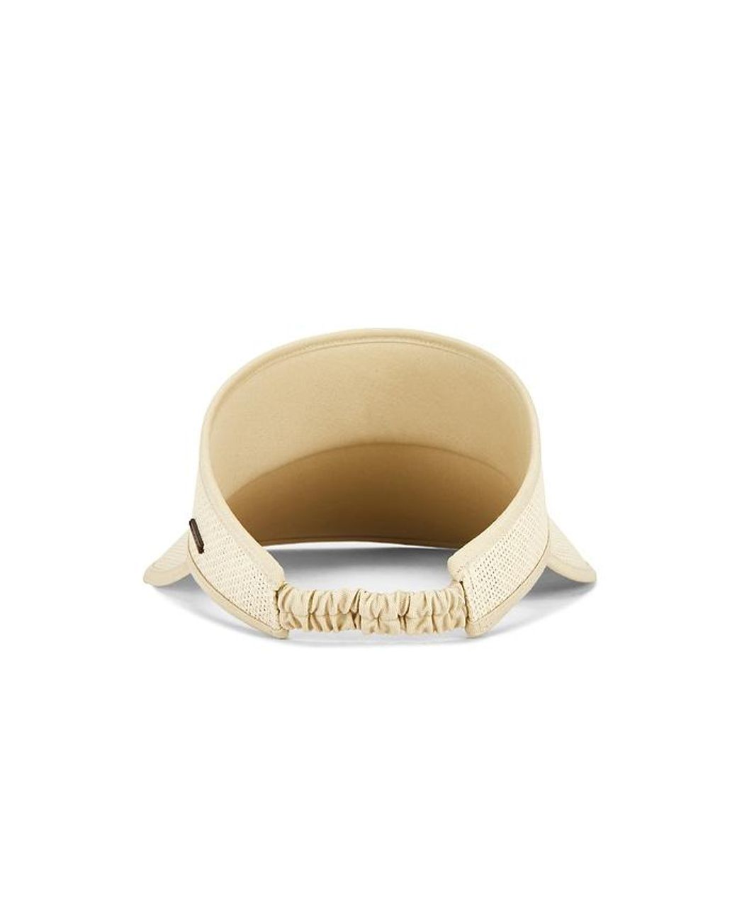Brixton Natural Newport Straw Visor