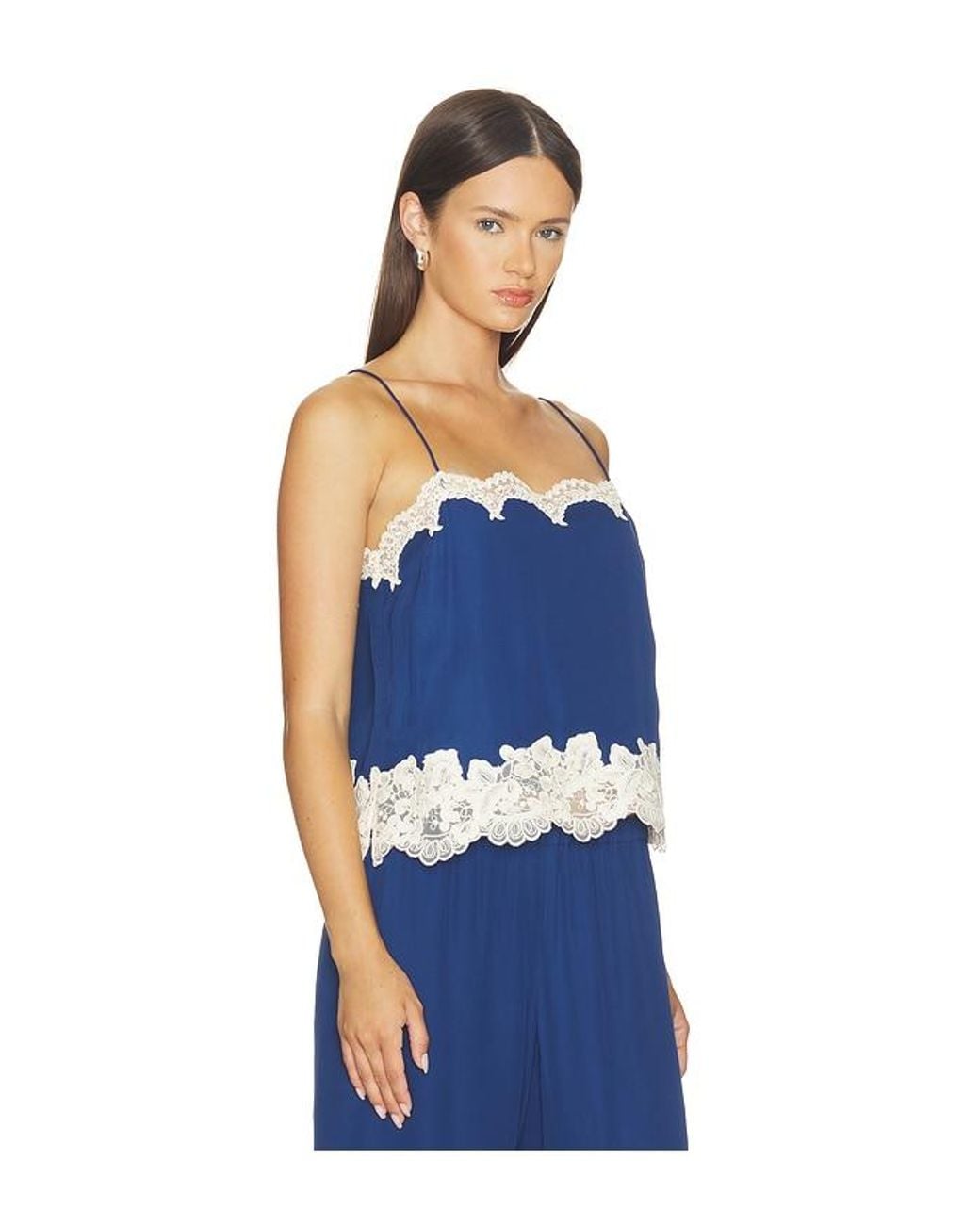 Cami NYC Blue Maiya Chiffon Camisole