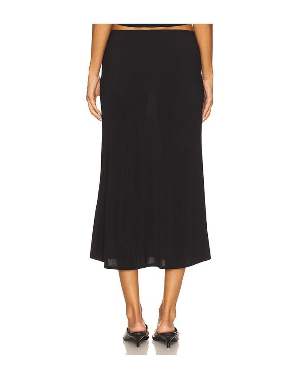 Bella Venice Black The Jessie Slip Skirt