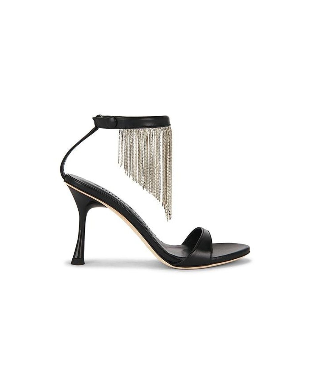 STUDIO AMELIA Black Figaro 90 Sandal