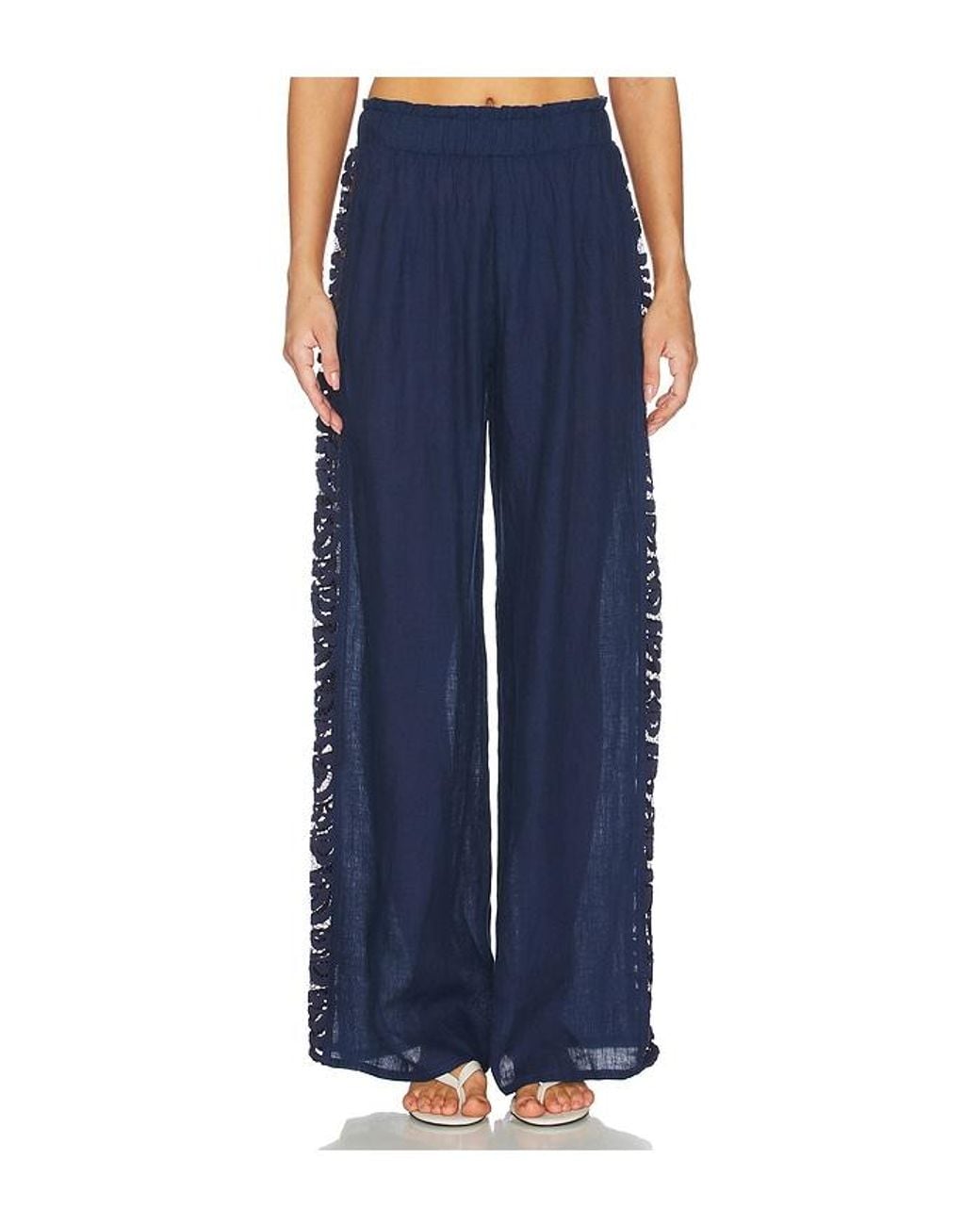 PQ Swim Blue Jace Lace Pant