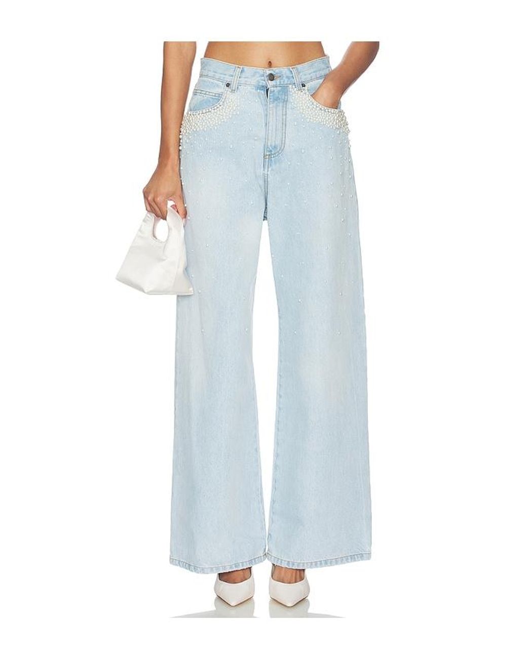 GIUSEPPE DI MORABITO Blue Denim Trouser