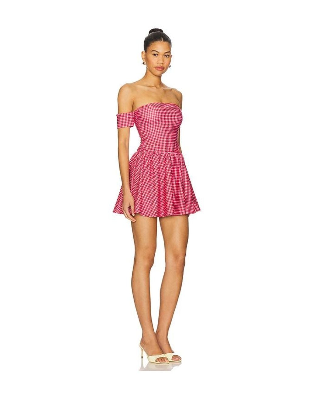 Bella Venice Red The Kat Mini Dress