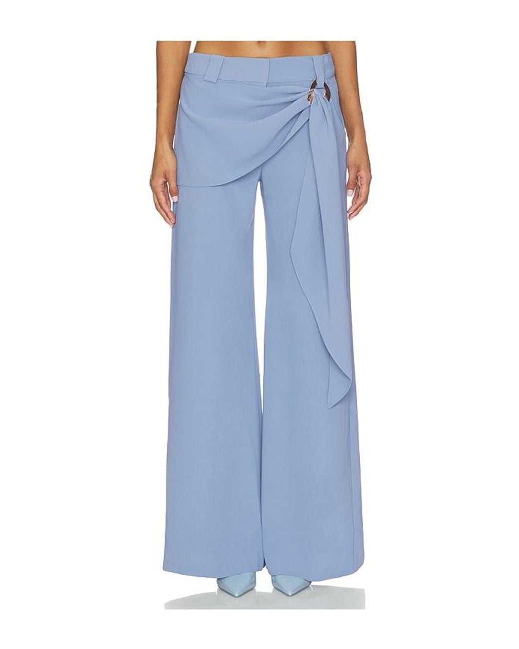 Amanda Uprichard Blue Christano Pants